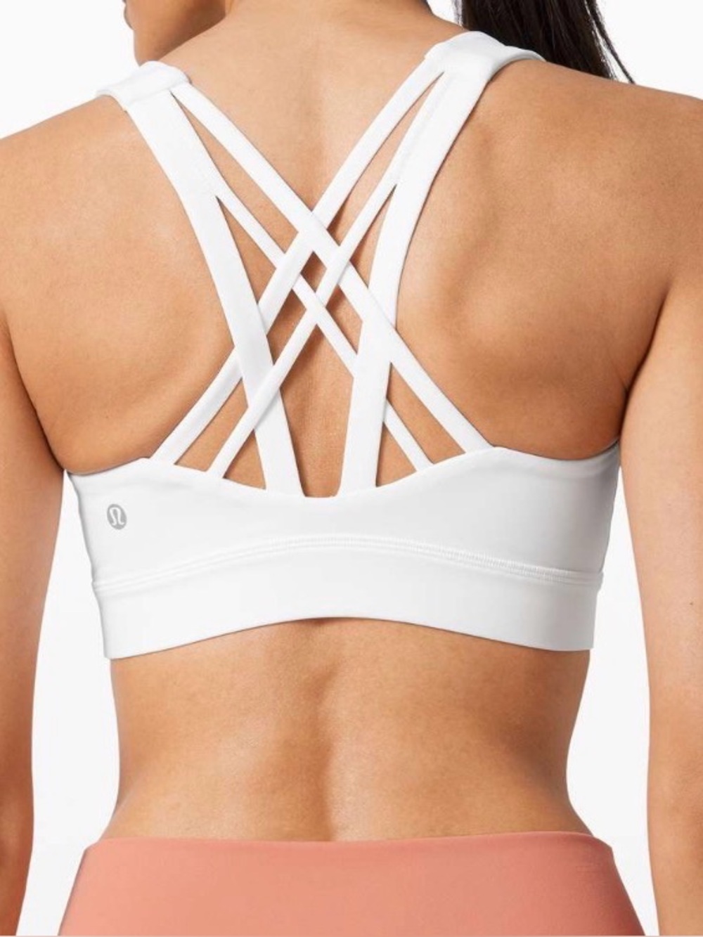 Lululemon Free To Be Elevated Bra *Light Support, DD Cup, ‘White’, Size 14
